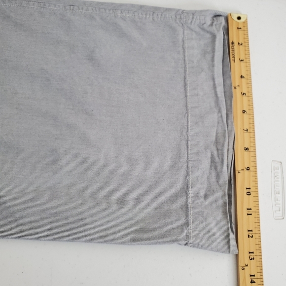 J. Jill Genuine Fit Striped Pants Size 20 Tall Wide Leg Trousers Stretch Summer - Picture 10 of 14